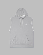 CRONOS DRYMASTER ® SLEEVELESS HOODIE【T.GRAY】