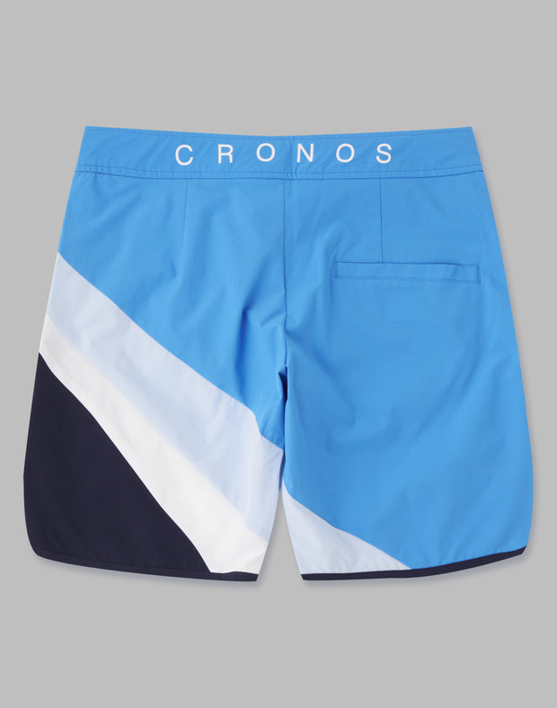 CRONOS LINED BOARD SHORTS【BLUE】