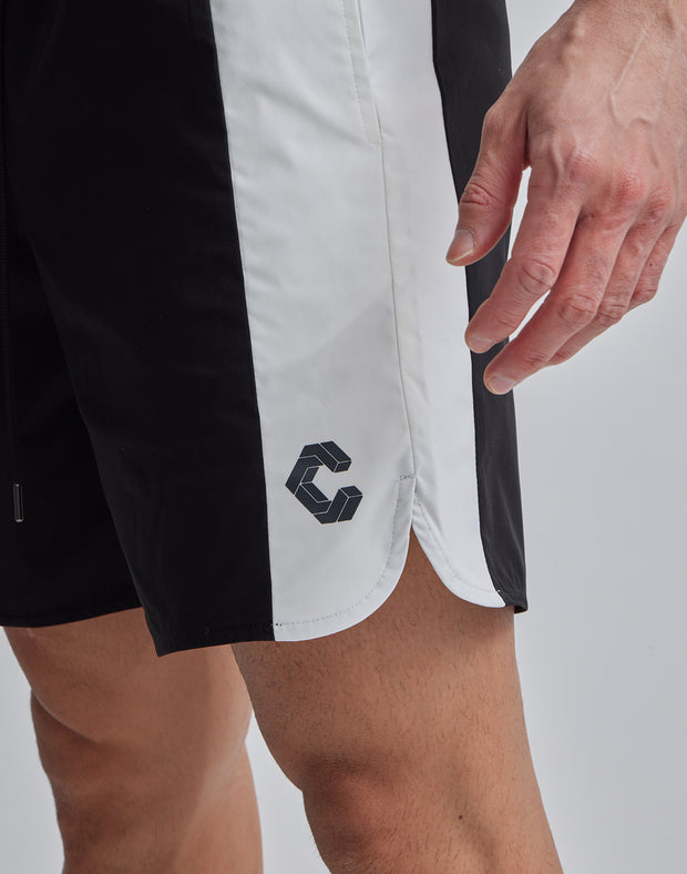 CRONOS SIDE LINE STRETCH SHORTS【NAVY】