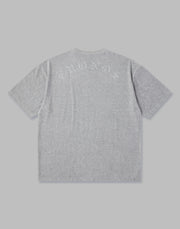 CRONOS PILE FABRIC OVERSIZE T-SHIRTS【T.GRAY】