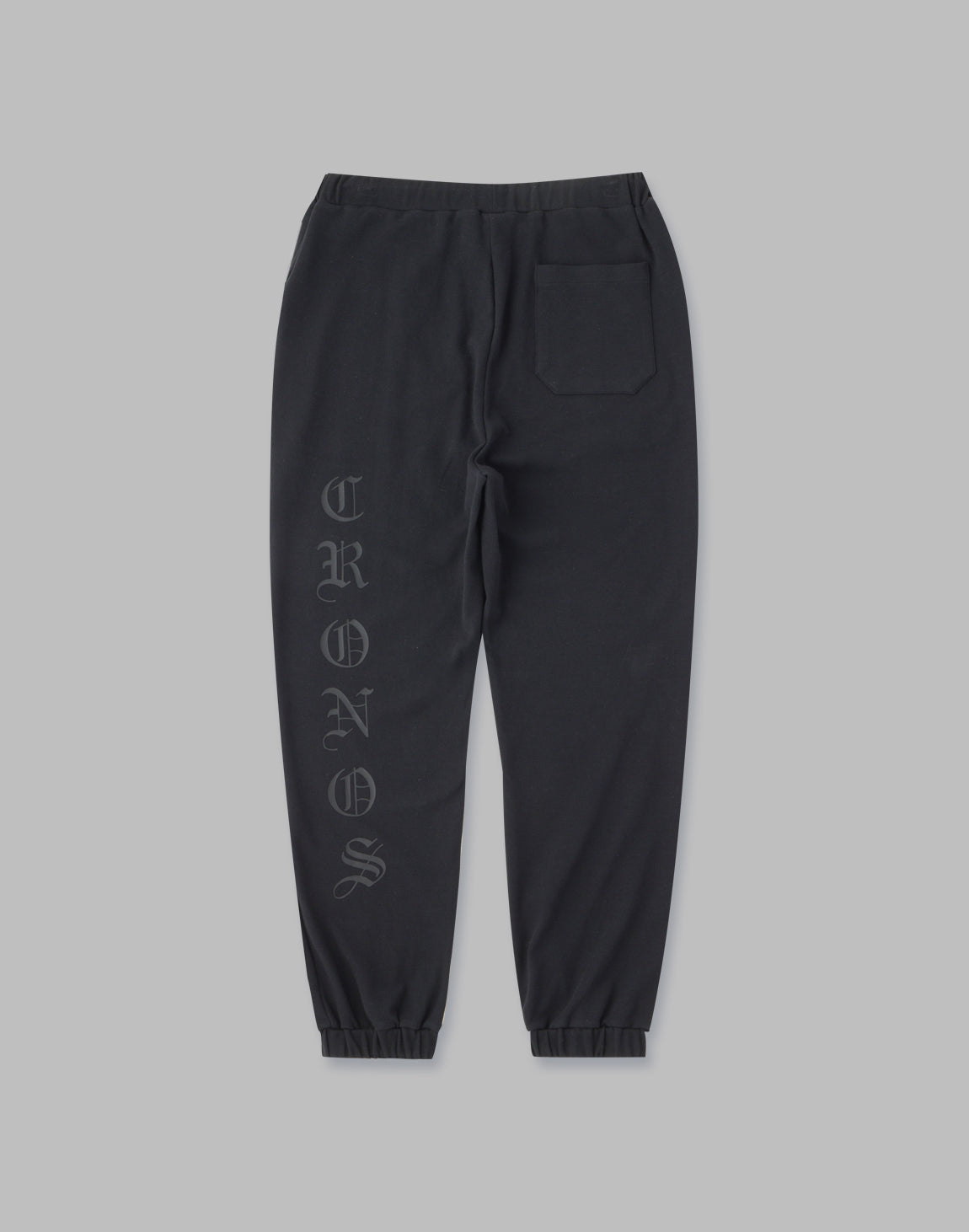 CRONOS BLACK LETTER LOGO SWEAT LONGPANTS – クロノス CRONOS ...