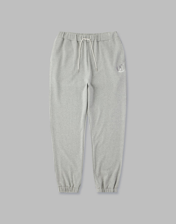 CRONOS BLACK LETTER LOGO SWEAT LONGPANTS【GRAY】
