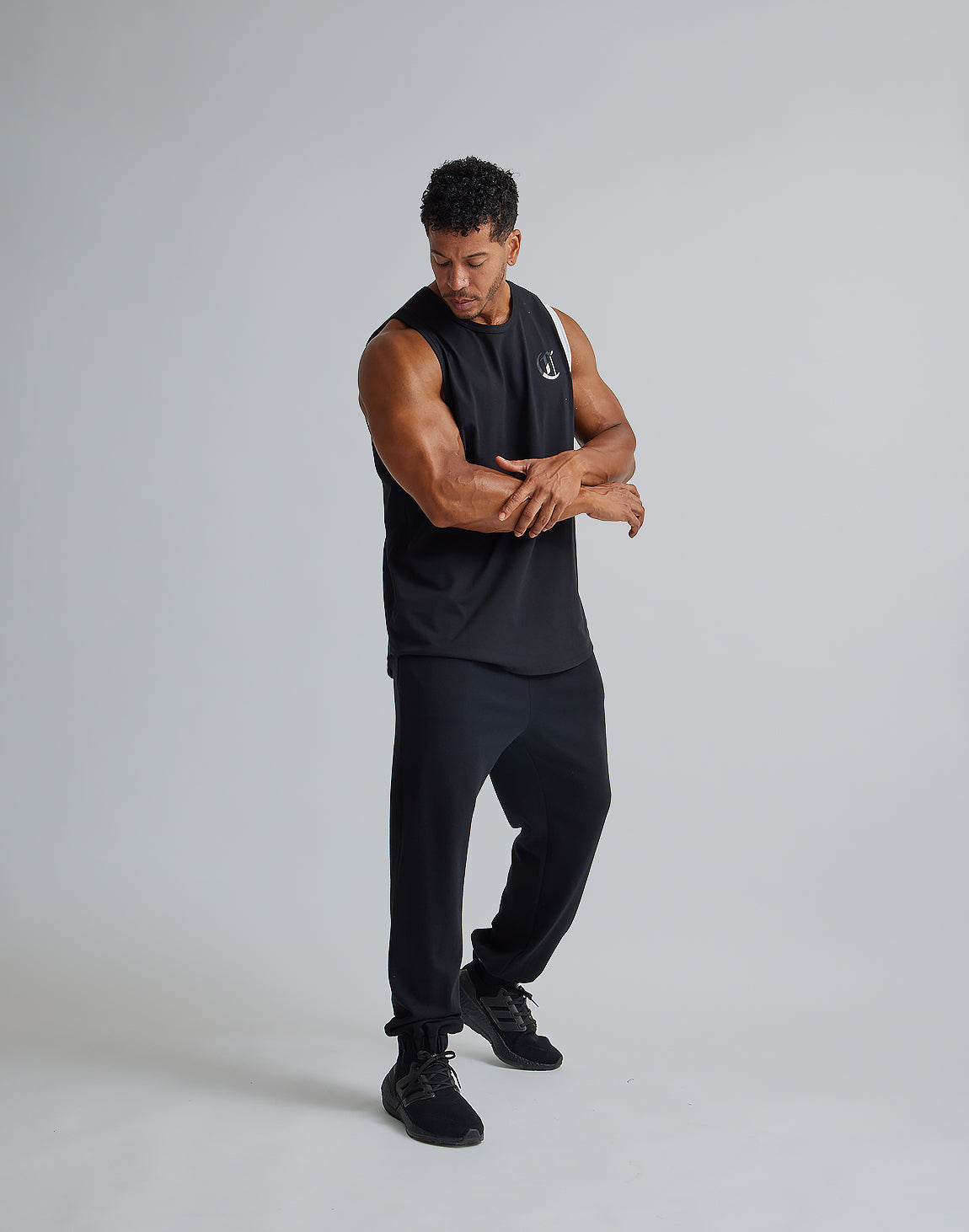 CRONOS BLACK LETTER LOGO クロノス タンクトップ CRONOS BLACK LETTER LOGO TANKTOP【BLACK】