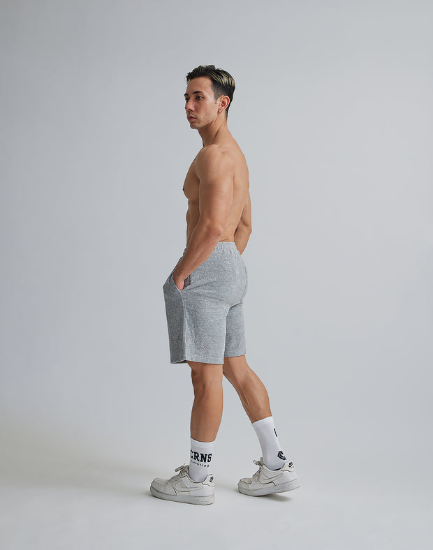 CRONOS PILE FABRIC SHORTS【T.GRAY】