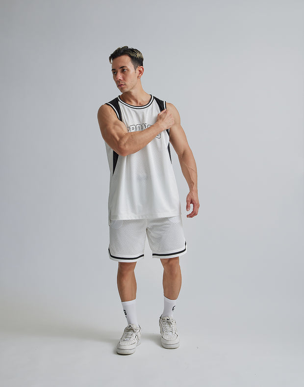 CRONOS BASKET TANKTOP【WHITE】