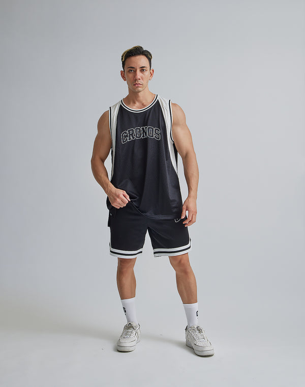 CRONOS BASKET TANKTOP【BLACK】