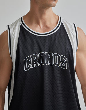 CRONOS BASKET TANKTOP【BLACK】