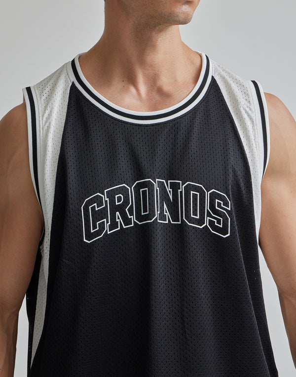 CRONOS BASKET TANKTOP【BLACK】