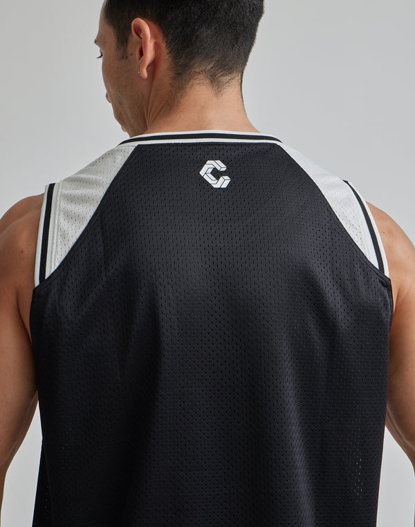 CRONOS BASKET TANKTOP【BLACK】