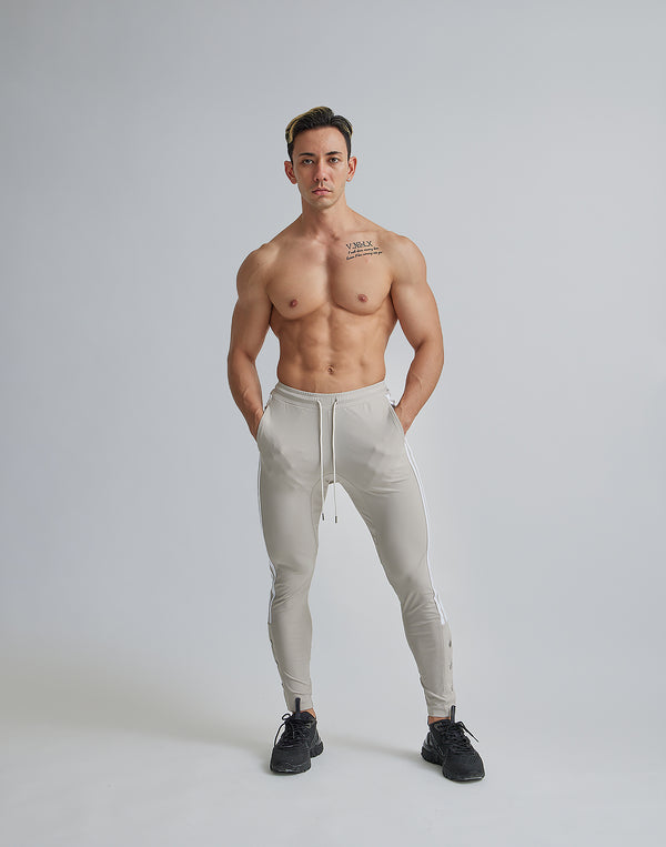CRONOS 2LINE BOTTON LONGPANTS【BEIGE】
