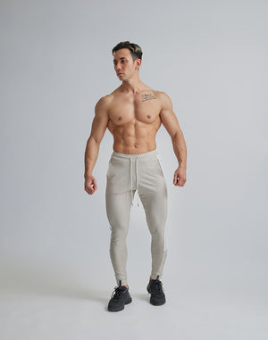 CRONOS 2LINE BOTTON LONGPANTS【BEIGE】