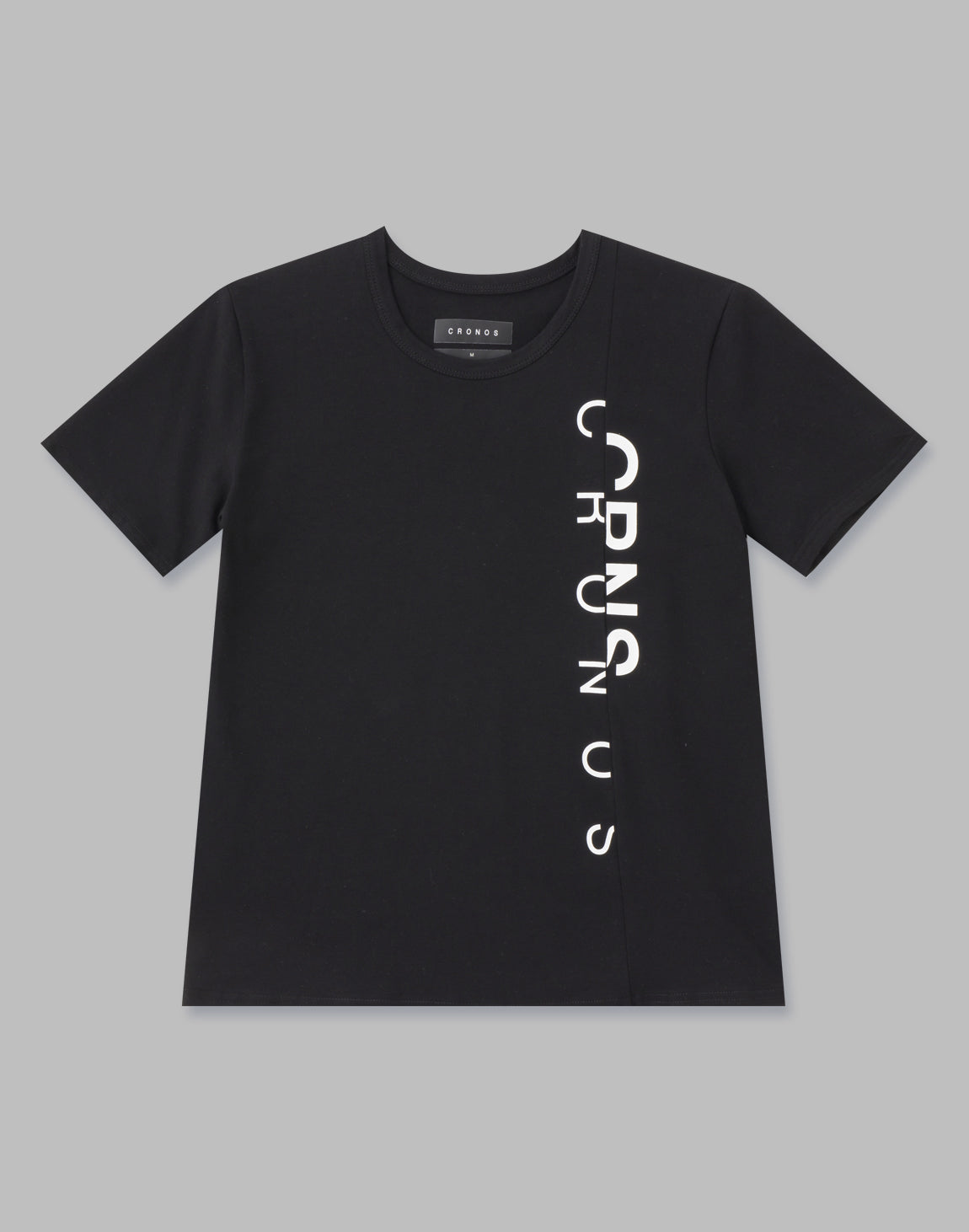 CRONOS WOMEN ASYMMETRY LOGO T-SHIRTS – クロノス CRONOS Official Store