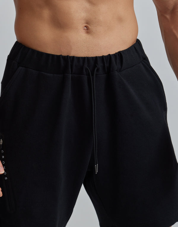 CRONOS ZIPLOGO HALF PANTS [GRAY]