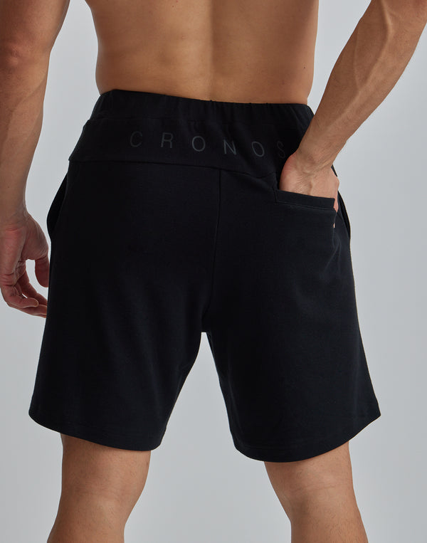 CRONOS ZIPLOGO HALF PANTS [GRAY]