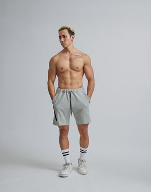 CRONOS ZIPLOGO HALF PANTS [GRAY]