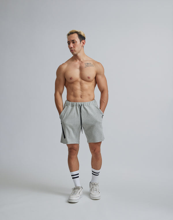 CRONOS ZIPLOGO HALF PANTS [GRAY]
