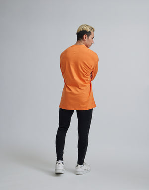 CRONOS ARM LOGO LONGSLEEVE【ORANGE】