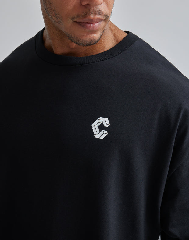 CRONOS BACK LOGO OVERSIZE T-SHIRTS | www.hartwellspremium.com