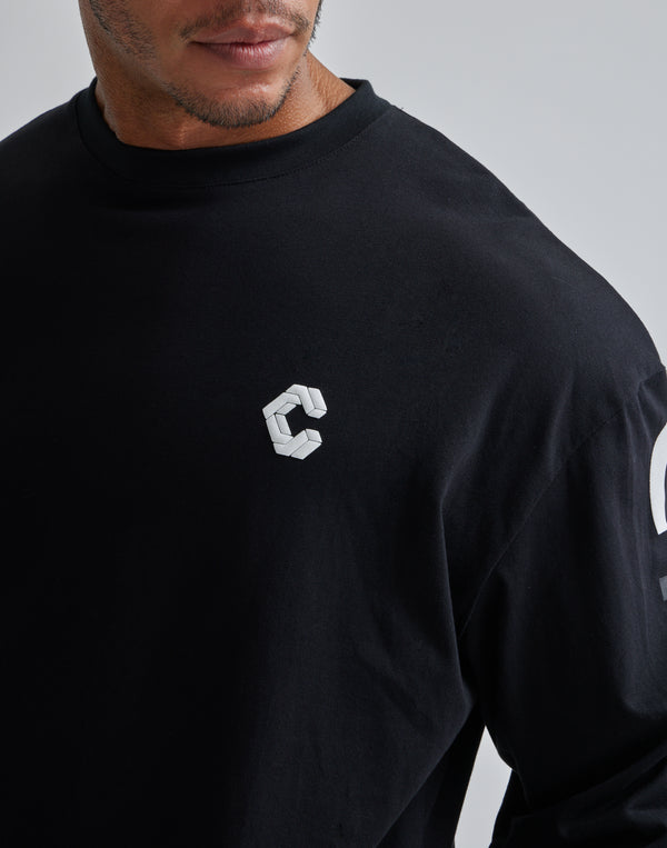 CRONOS ARM LOGO LONGSLEEVE【ORANGE】