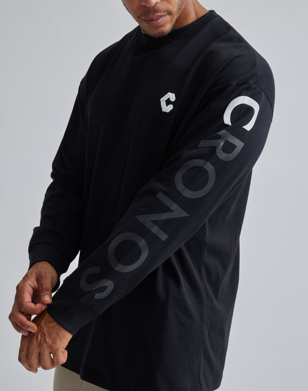 CRONOS ARM LOGO LONGSLEEVE【ORANGE】