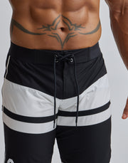 CRONOS 2LINE BOARD SHORTS【BLACK】
