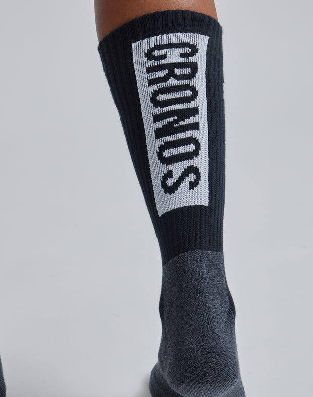 CRONOS TRAINING SOCKS【BLACK】