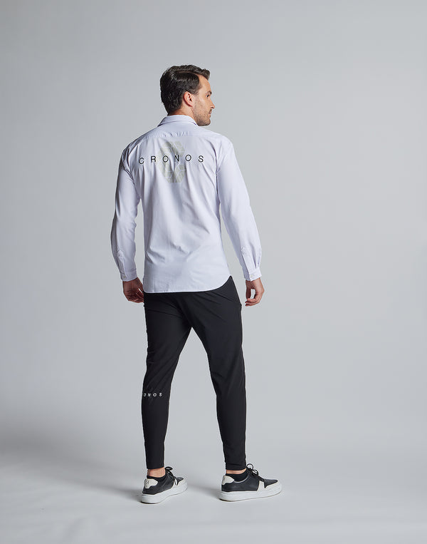 CRONOS BLACK BACK LOGO SHIRTS