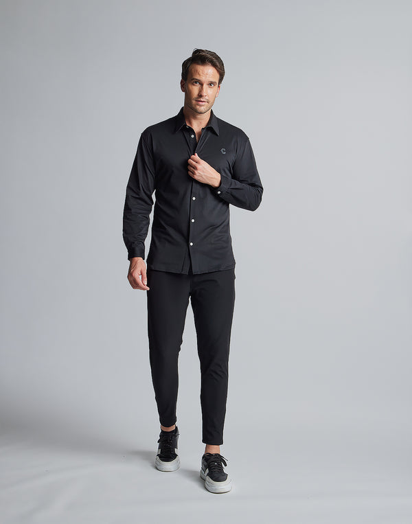 CRONOS BLACK BACK LOGO SHIRTS