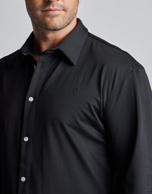 CRONOS BLACK BACK LOGO SHIRTS