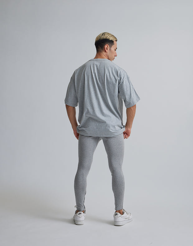 CRONOS 2LINE OVERSIZE T-SHIRTS【GRAY】