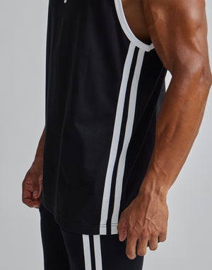 CRONOS 2LINE TANKTOP【NAVY】