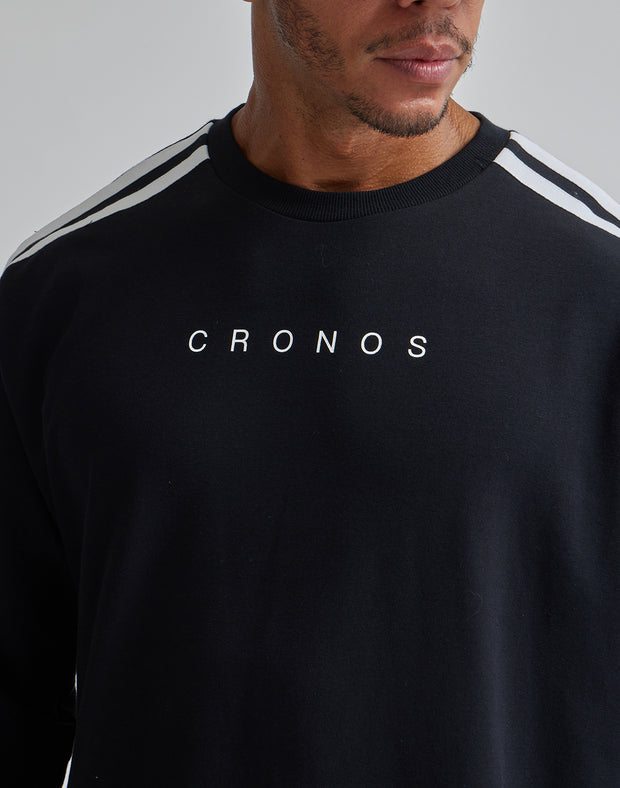 CRONOS 2LINE LONGSLEEVE【WHITE】