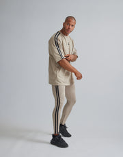 CRONOS 2LINE OVERSIZE T-SHIRTS【BEIGE】