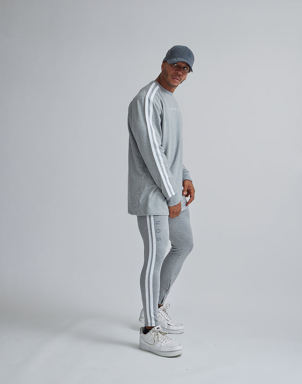 CRONOS 2LINE LONGSLEEVE【GRAY】