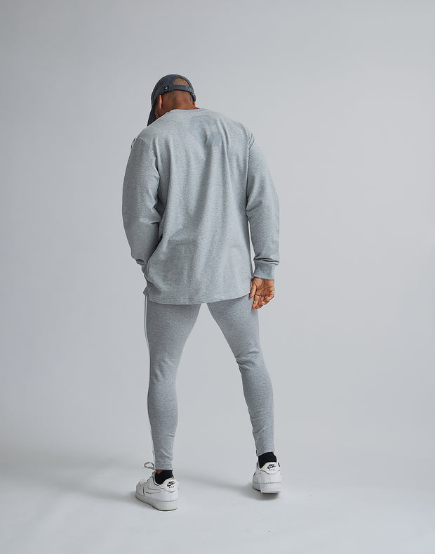 CRONOS 2LINE LONGSLEEVE【GRAY】