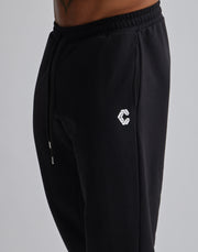 CRONOS CALF LOGO SWEAT LONGPANTS【CREAM】