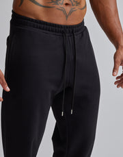 CRONOS CALF LOGO SWEAT LONGPANTS【CREAM】