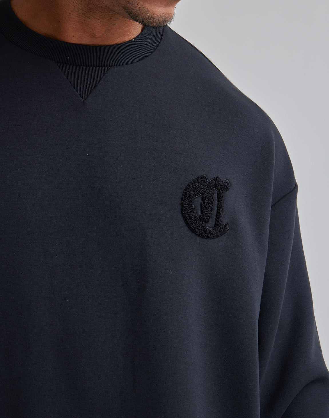 CRONOS BLACK LETTER SWEAT TOP – クロノスCRONOS Official