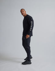 CRONOS BLACK LETTER LONGSLEEVE【BLACK】