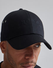 CRONOS BLACK LETTER CAP【BLACK】