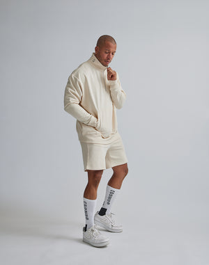CRONOS HALF ZIP PULLOVER【CREAM】