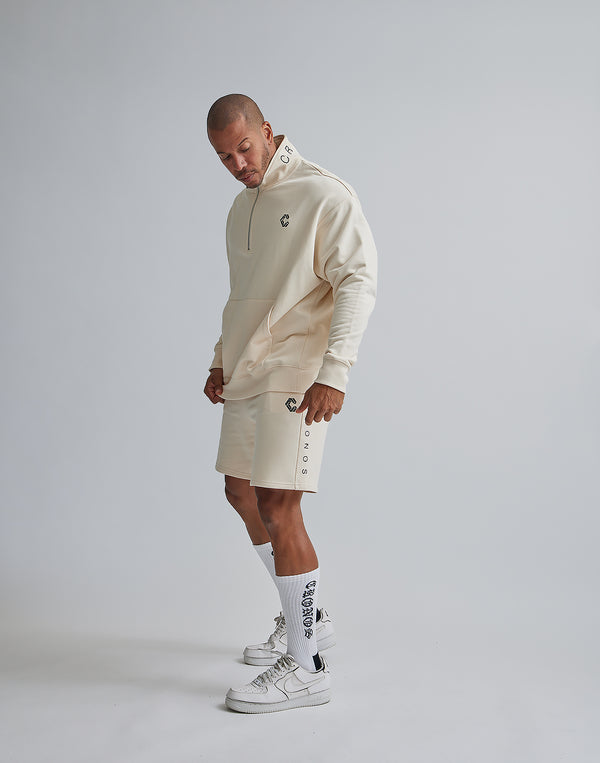 CRONOS HALF ZIP PULLOVER【CREAM】