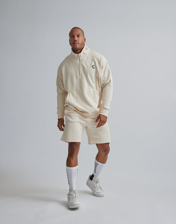 CRONOS HALF ZIP PULLOVER【CREAM】