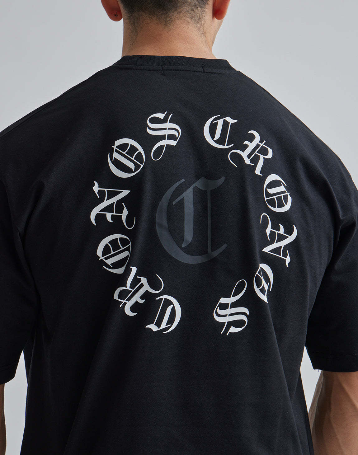 CRONOS BLACK LETTER OVERSIZE T-SHIRTS – クロノス CRONOS Official Store