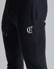 CRONOS ROOM BLACK LETTER LOGO LONGPANTS【GRAY】