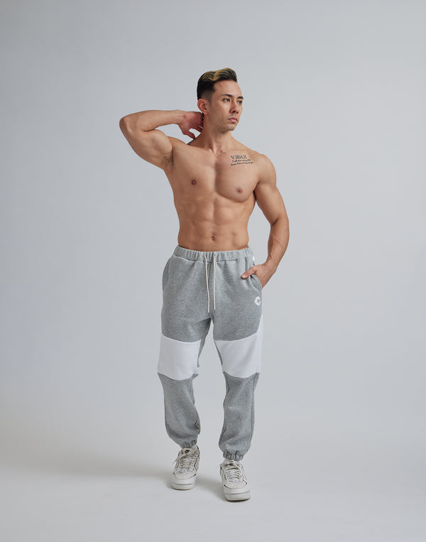 CRONOS SWITCHING FLEECE LONGPANTS [GRAY]