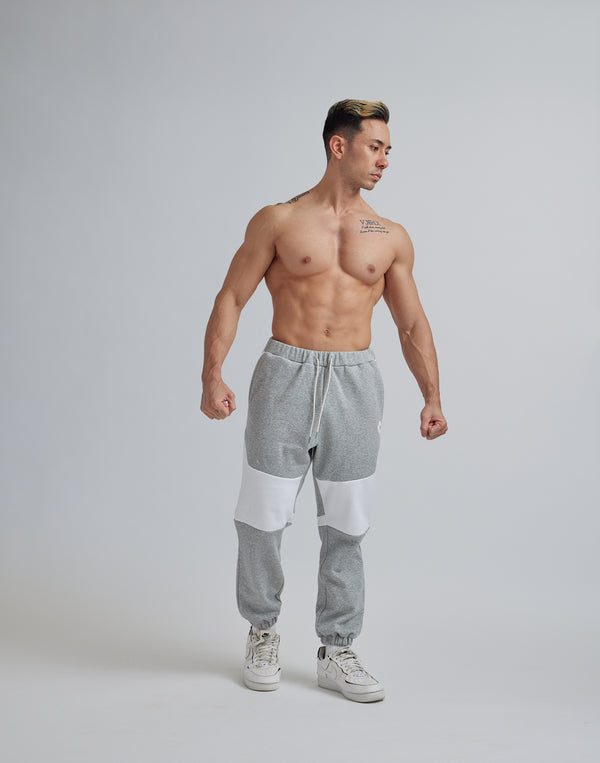 CRONOS SWITCHING FLEECE LONGPANTS [GRAY]