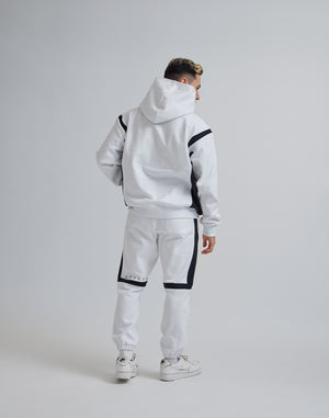 CRONOS SWITCHING FLEECE LONGPANTS【WHITE】