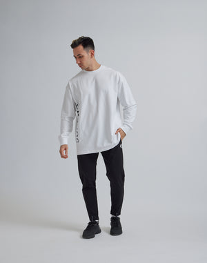 CRONOS FLEECE LONGSLEEVE [WHITE]