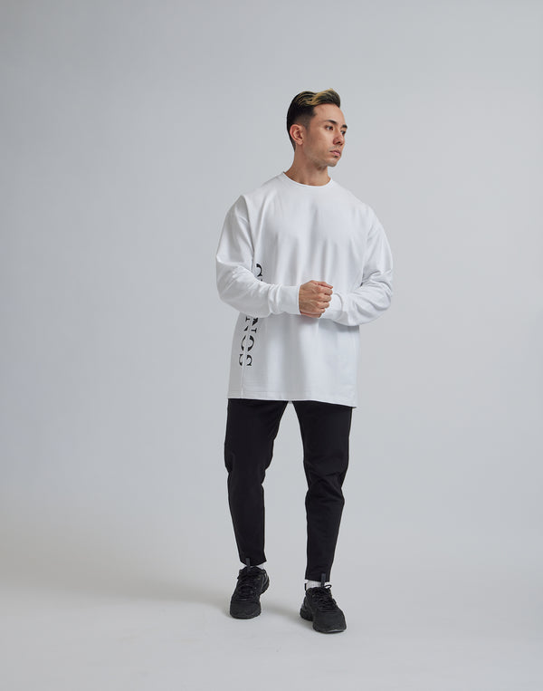 CRONOS FLEECE LONGSLEEVE [WHITE]